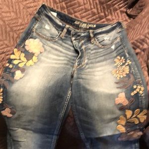 American Eagle super stretch high rise jeggings